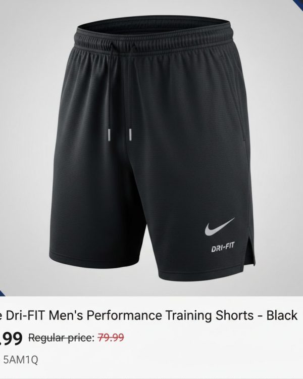 Nike Dri-FIT Men's Performance Training Shorts - Black