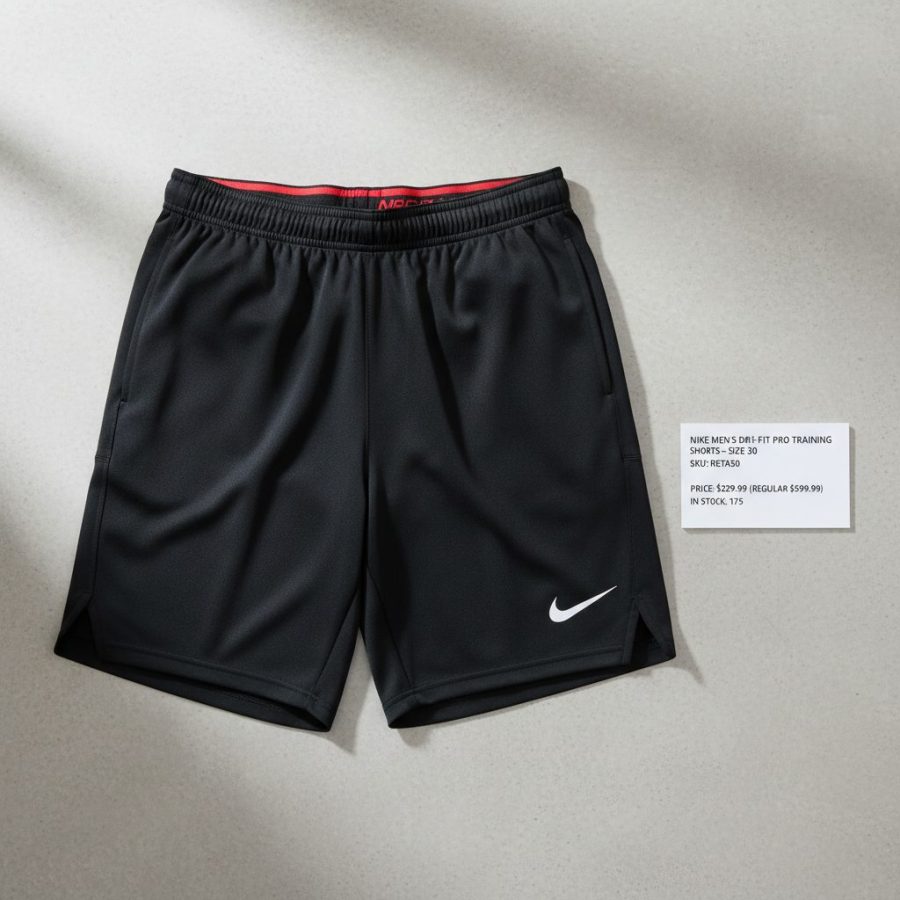 Nike Men’s Dri-FIT Pro Training Shorts – Size 30